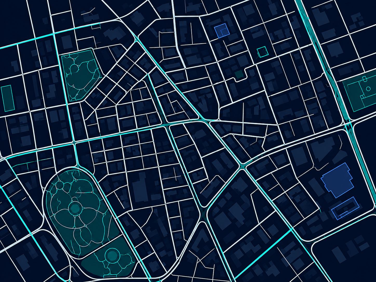 Stylized map of AGOUA's location in Riyadh, Saudi Arabia